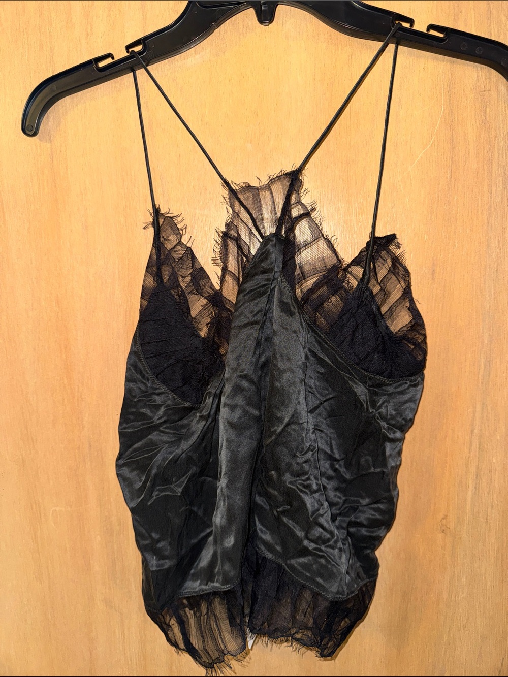 NWT IRO % 100 Silk Berwyn Lace-Trim Slip Cami Tank PARIS Gift Size FR 32 US 0 - Picture 4 of 4